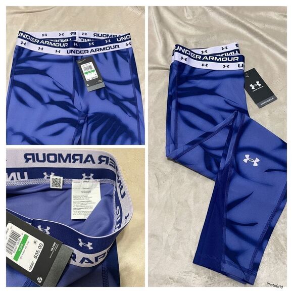 Under Armour Girls Leggsings - Picture 2 of 2